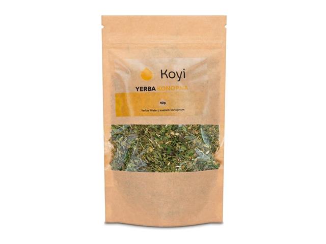 KOYI Yerba konopna interakcje ulotka herbata  40 g