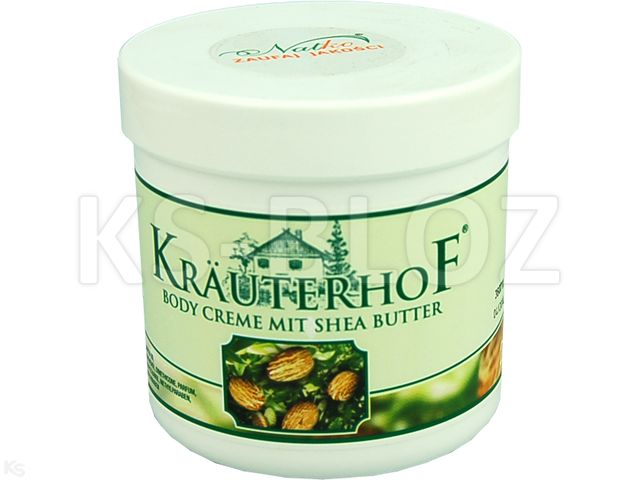 Krauterhof Balsam do ciała z masłem shea interakcje ulotka balsam  250 ml