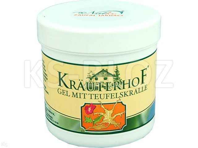 Krauterhof Żel z diabelskim pazurem interakcje ulotka żel - 250 ml