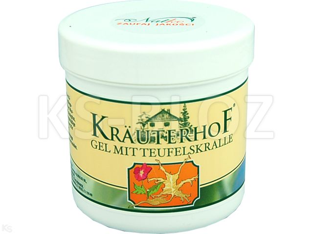 Krauterhof Żel z diabelskim pazurem interakcje ulotka   250 ml