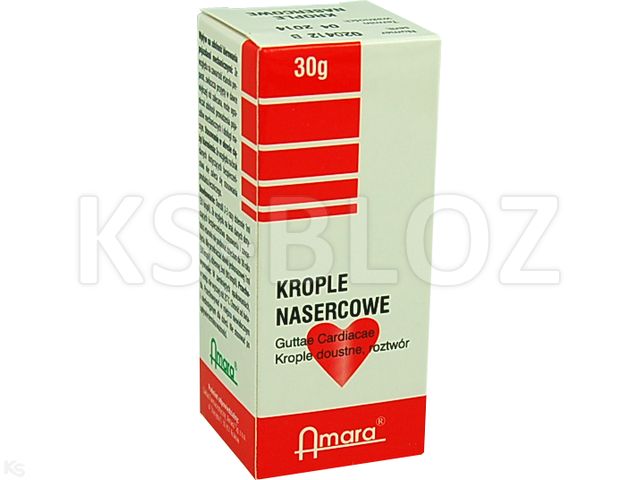 Krople Nasercowe interakcje ulotka krople doustne 1 ml (1 daw.) 30 g