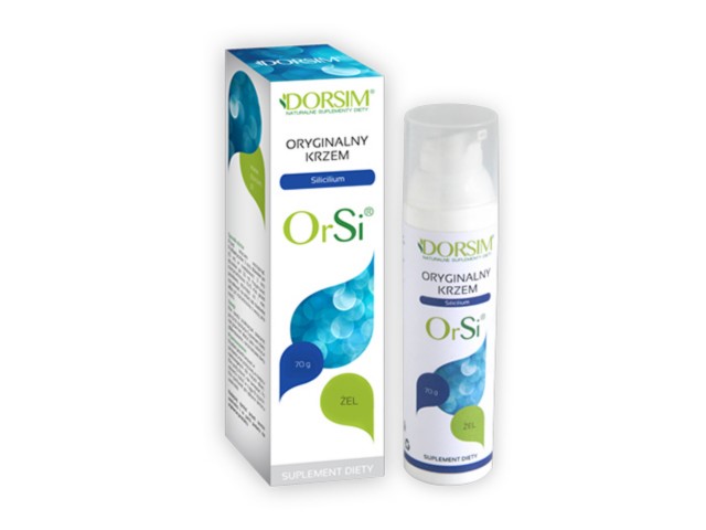Krzem Organiczny OrSi interakcje ulotka żel - 70 g