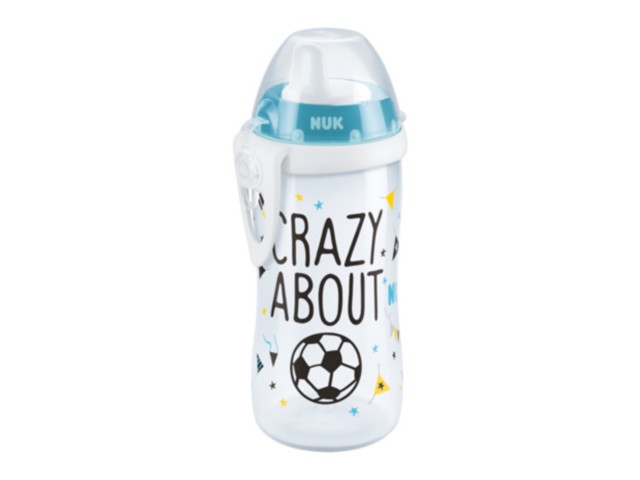 Kubek niekapek NUK Kiddy Cup Seria Futbolowa 255.374 300 ml interakcje ulotka  - 1 szt.
