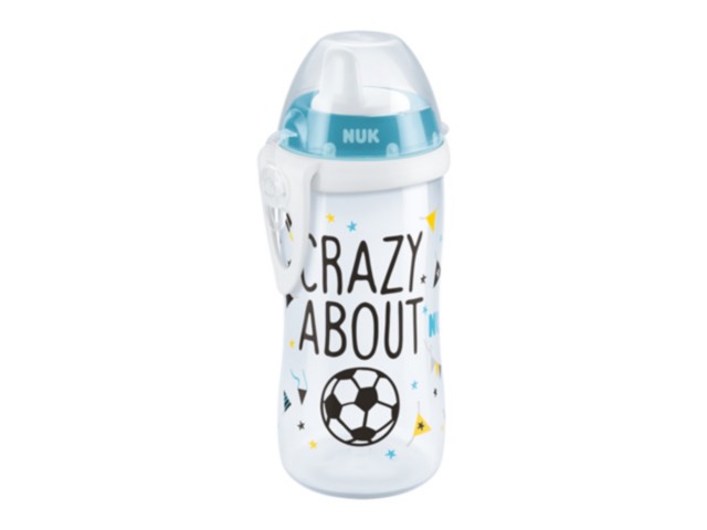 Kubek niekapek NUK Kiddy Cup Seria Futbolowa 255.374 300 ml interakcje ulotka   1 szt.