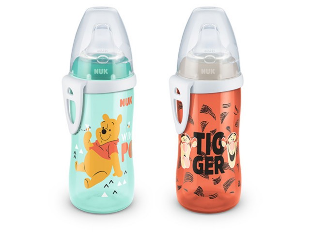 Kubek NUK Active Cup DISNEY Kubuś 751.101 300 ml interakcje ulotka  - 1 szt.