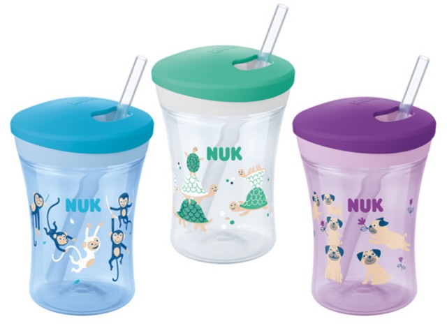 Kubek NUK Evolutin Activ Cup 230ml nr 751136 interakcje ulotka   1 szt.