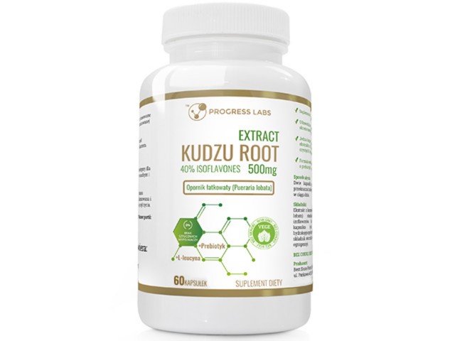 Kudzu Root 500 mg Extract interakcje ulotka kapsułki  60 kaps.