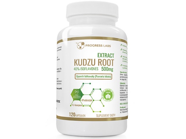 Kudzu Root Extract 500mg interakcje ulotka kapsułki - 120 kaps.