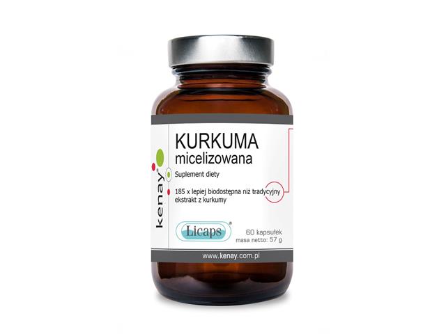 Kurkuma micelizowana interakcje ulotka kapsułki  60 kaps.