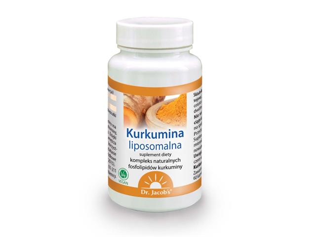 Kurkumin Liposomalna interakcje ulotka kapsułki  60 kaps.