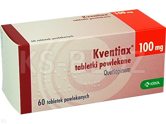 Kventiax 100 interakcje ulotka tabletki powlekane 100 mg 60 tabl.