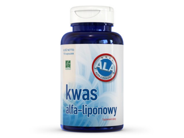 Kwas Alfa-Liponowy interakcje ulotka kapsułki - 90 kaps.