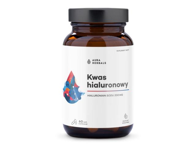 Kwas Hialuronowy 200 mg interakcje ulotka kapsułki - 60 kaps.
