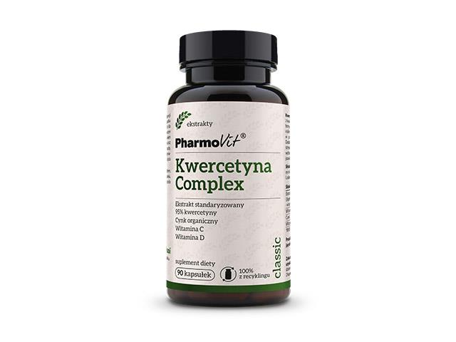 Kwercetyna Complex Pharmovit interakcje ulotka kapsułki  90 kaps.