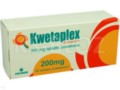 Kwetaplex interakcje ulotka tabletki powlekane 200 mg 60 tabl. | 6 blist.po 10 szt.