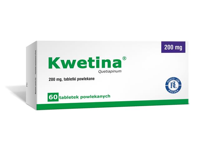 Kwetina interakcje ulotka tabletki powlekane 200 mg 60 tabl. | blist.PCV/Alu