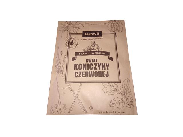 Kwiat Koniczyny Czerwonej interakcje ulotka herbata  25 g