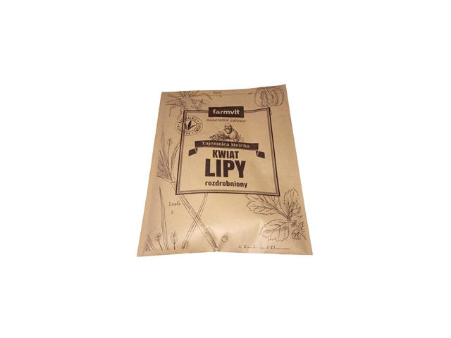 Kwiat Lipy Rozdrobniony interakcje ulotka herbata  50 g