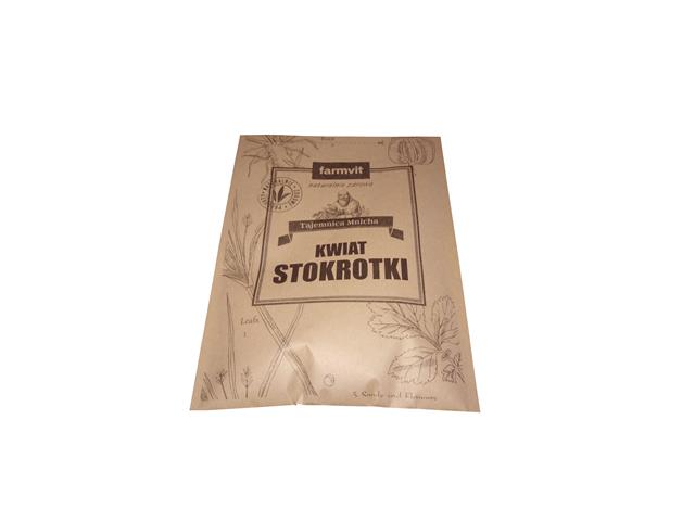 Kwiat Stokrotki interakcje ulotka herbata  25 g