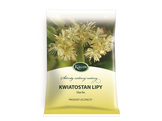 Kwiatostan Lipy interakcje ulotka zioła do zaparzania 1 g/g 50 g