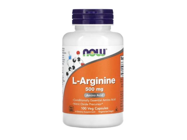 L-Arginine 500 mg interakcje ulotka kapsułki - 100 kaps.