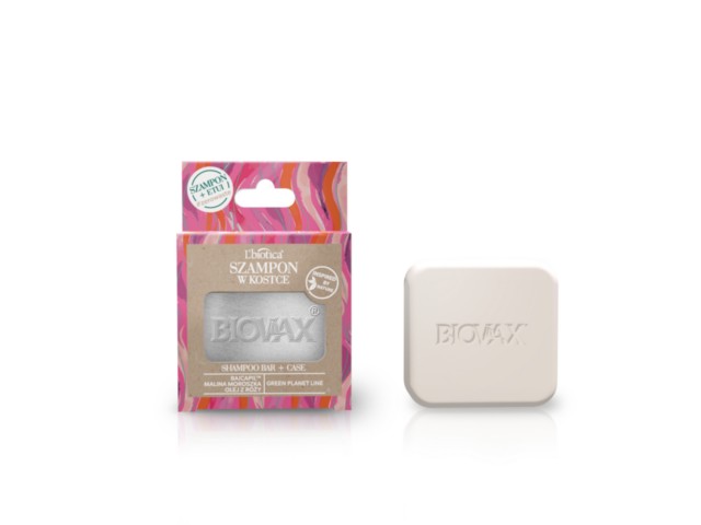 L'Biotica Biovax Botanic Szampon-kostka do mycia włosów baicapil, malina moroszka, ol. z róży + etui interakcje ulotka szampon - 82 g