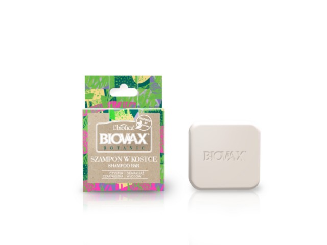 L'Biotica Biovax Botanic Szampon-kostka do mycia włosów czystek czarnuszka interakcje ulotka szampon - 82 g
