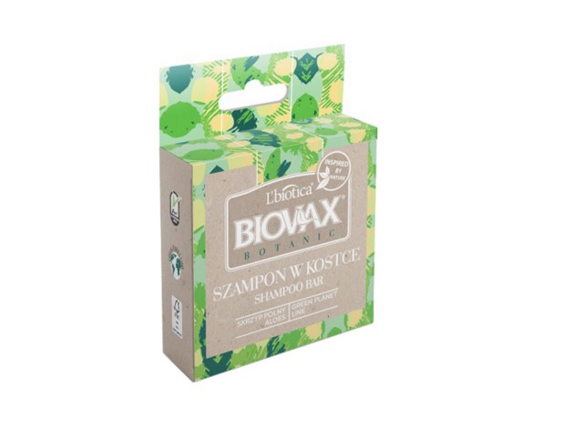 L'Biotica Biovax Botanic Szampon-kostka do mycia włosów skrzyp polny, aloes interakcje ulotka szampon  82 g