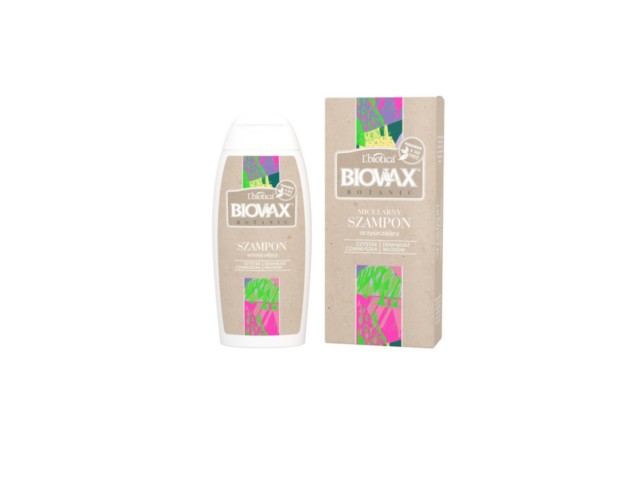 L'Biotica Biovax Botanic Szampon micelarny do mycia włosów oczyszczający interakcje ulotka   200 ml