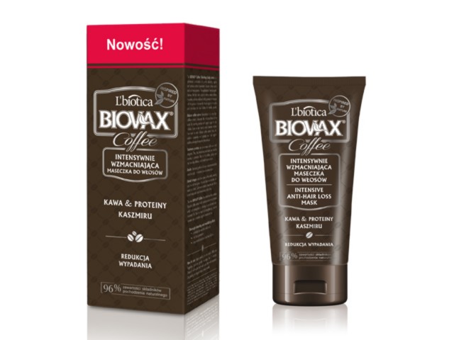 L'Biotica Biovax Coffee Maseczka do włosów intensywnie wzmacniająca kawa&proteiny kaszmiru interakcje ulotka maska do włosów - 150 ml