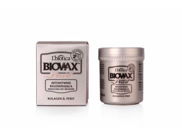 L'Biotica Biovax Pearl Maseczka do każdego rodzaju włosów interakcje ulotka   125 ml