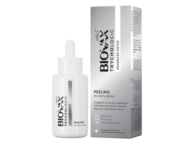 L'Biotica Biovax Trychologic Advanced Detox Peeling do skóry głowy interakcje ulotka peeling - 50 ml