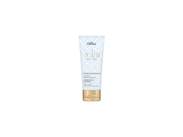 L'Biotica Eclat Peeling mechaniczny do twarzy ekspresowa odnowa pestki brzoskwiń interakcje ulotka peeling - 50 ml