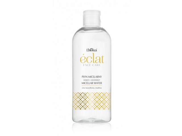 L'Biotica Eclat Płyn micelarny kojąco-łagodzący cera wrażliwa, naczynkowa interakcje ulotka płyn - 400 ml