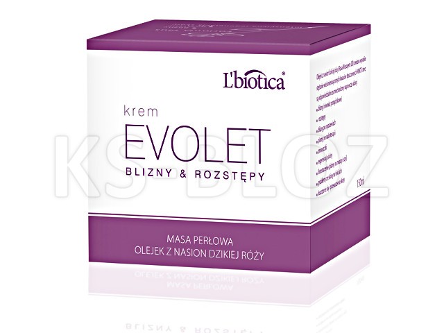 L'Biotica Evolet Krem na blizny i rozstępy interakcje ulotka krem  150 ml