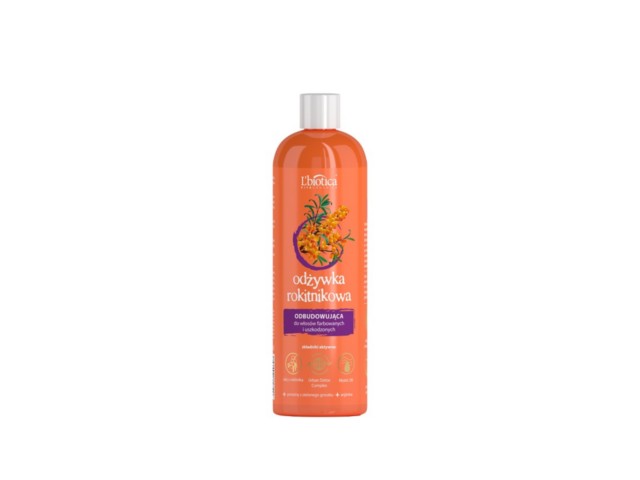 L'Biotica Odżywka odbudowująca rokitnikowa interakcje ulotka odżywka - 380 ml