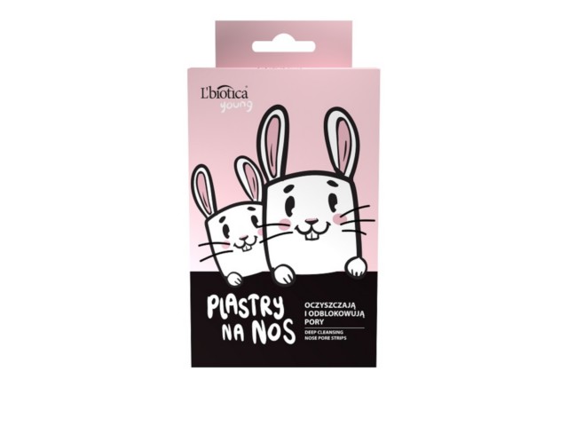 L'Biotica Plastry na nos oczyszczające węgiel oczar wirginijski królik interakcje ulotka plaster - 3 szt.