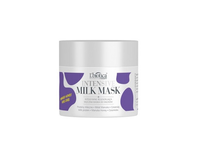 L'Biotica Professional Therapy Milk Maska do włosów intensywnie regenerująca mleczna interakcje ulotka maska do włosów - 200 ml