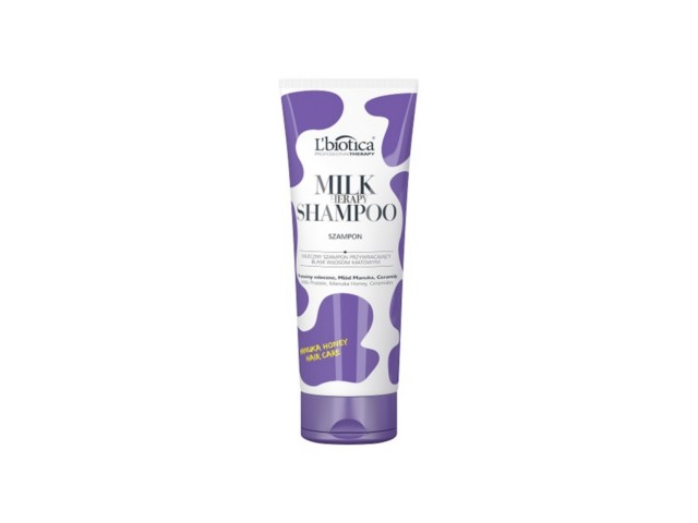 L'Biotica Professional Therapy Milk Szampon do mycia włosów matowych mleczny interakcje ulotka szampon  250 ml