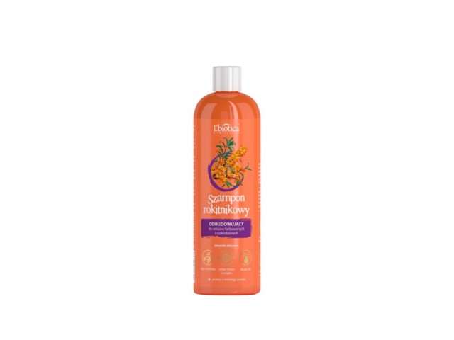 L'Biotica Szampon do mycia włosów odbudowujący rokitnikowy interakcje ulotka szampon - 380 ml