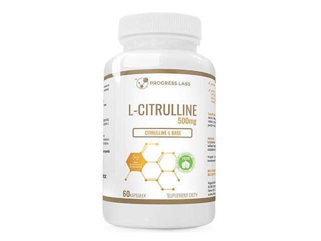 L-Citrulline 500mg interakcje ulotka kapsułki - 60 kaps.