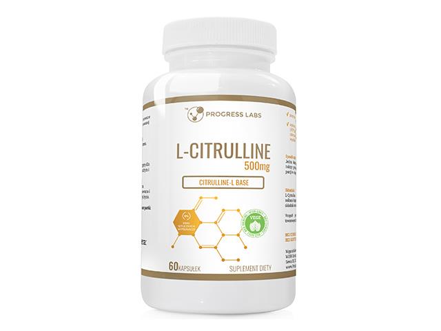 L-Citrulline 500mg interakcje ulotka kapsułki  60 kaps.