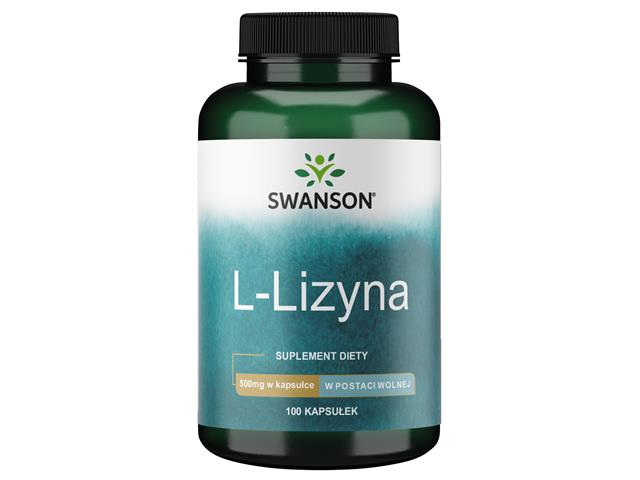 L-Lizyna interakcje ulotka kaps. 500 mg 100 kaps.