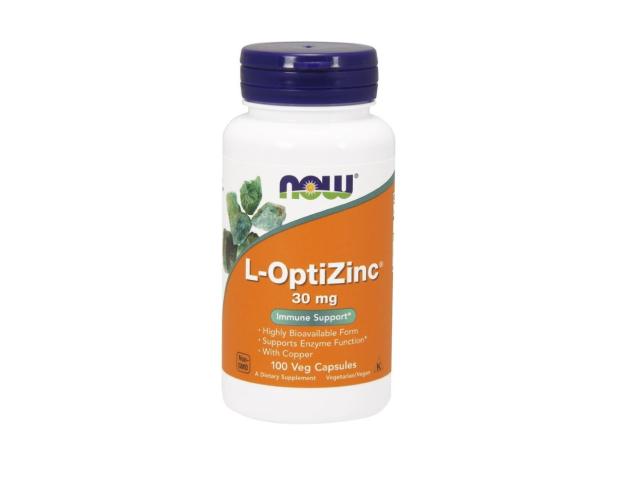 L-OptiZinc 30 mg interakcje ulotka kapsułki wegetariańskie - 100 kaps.