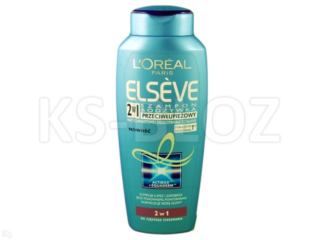 L'OREAL ELSEVE Szamp. p/łupież.2w1 interakcje ulotka   250 ml