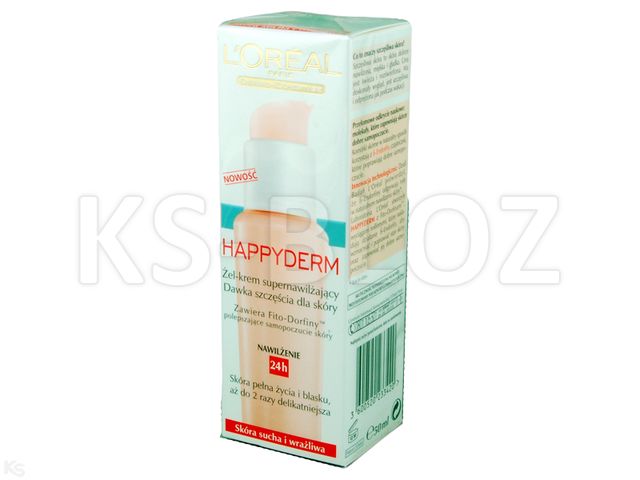 L'OREAL HAPPYDERM Krem-Żel c.such./wraż. interakcje ulotka  - 50 ml