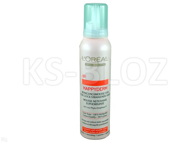 L'OREAL HAPPYDERM Pianka d/demak.c.such./wraż. interakcje ulotka pianka - 150 ml