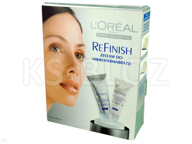 L'OREAL REFINISH d/mikrodermabrazji (60ml+40l) interakcje ulotka   1 zest.