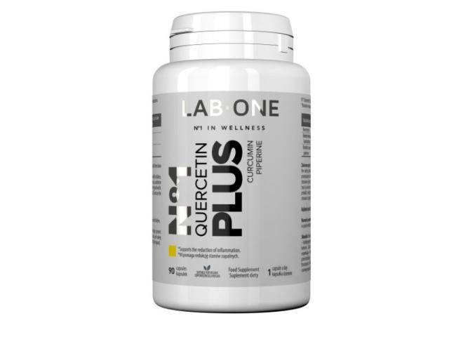 Lab One Quercetin Plus No1 interakcje ulotka kapsułki - 90 kaps.