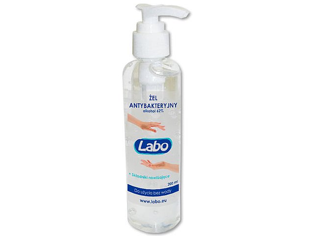 Labo Żel antybakteryjny interakcje ulotka  - 200 ml (dozown.)